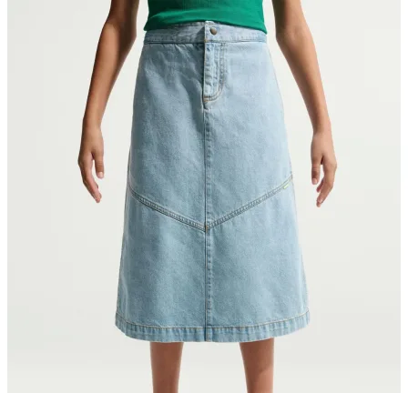 Жіноча спідниця NIKE G NSW CLN DENIM MIDI SKIRT IM8718-440
