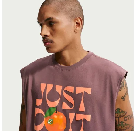Мужская футболка NIKE U NSW TEE LSE SLVLS ORANGE IR4968-502