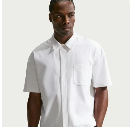 Мужская футболка NIKE M NK DF UV 24.7 PS SS BUTTN UP IF2734-100
