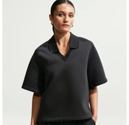 Женское поло NIKE W NSW PREGAME FLC POLO IF0528-010