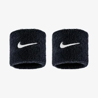 Напульсники NIKE SWOOSH CLASSIC WRISTBANDS 2PK BLACK/WHITE OSFM N.101.2405.010.OS