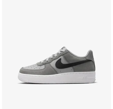 Дитячі кросівки NIKE AIR FORCE 1 ESSENTIAL+ SMOKE GREY (GS) IQ2743-001