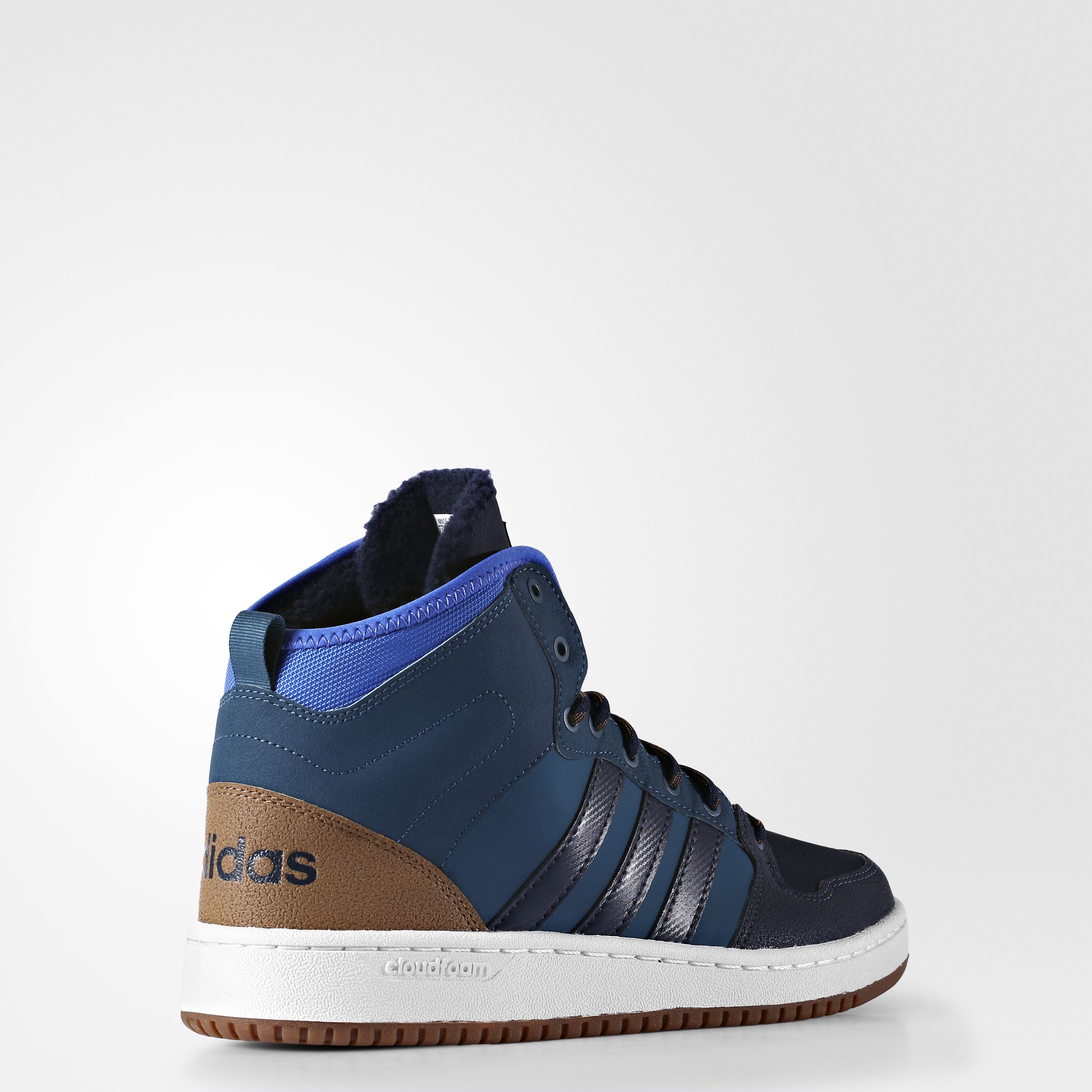 Чоловічі високі кросівки Adidas Cloudfoam Hoops Winter Mid AC7791