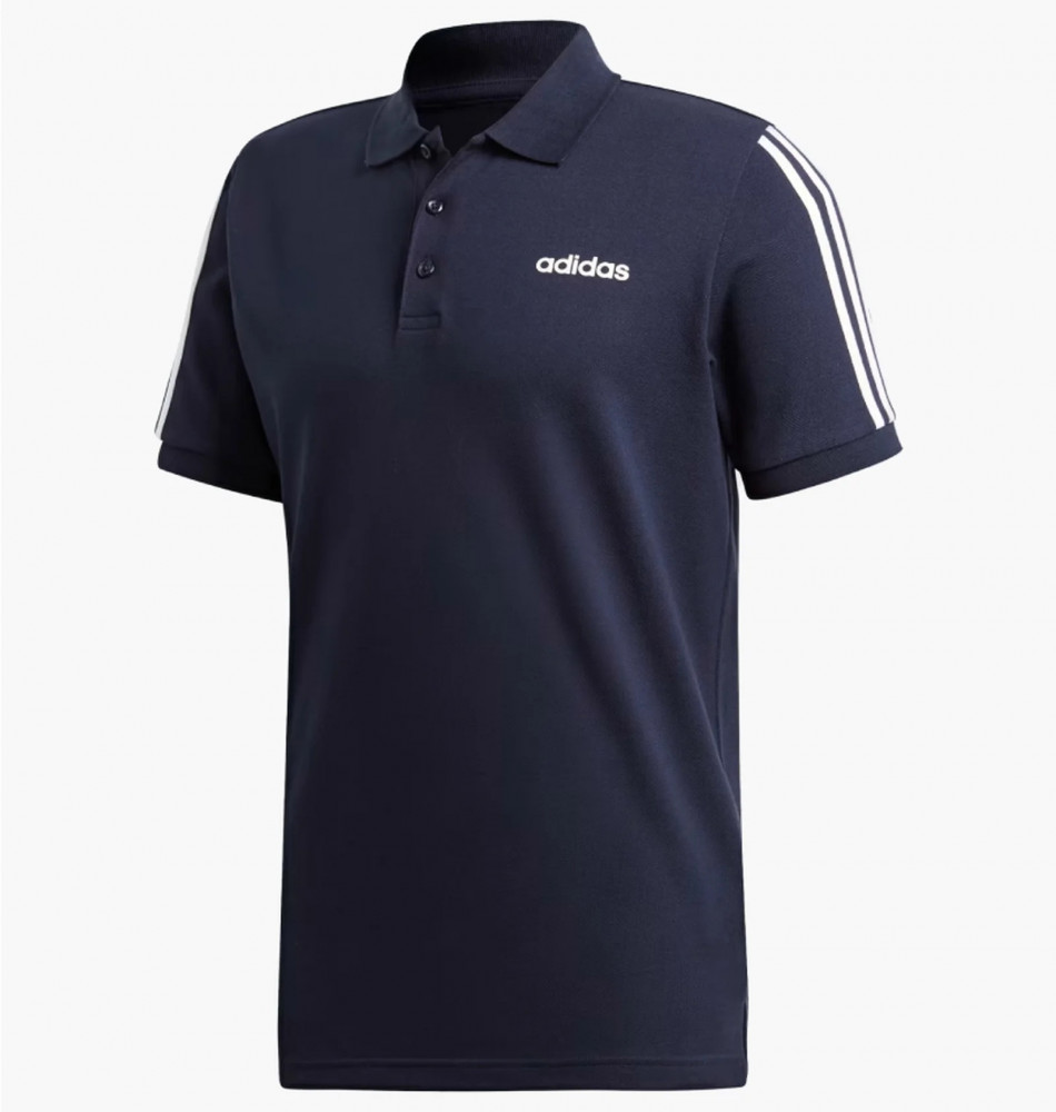 Поло чоловіче Adidas 3-Stripes Black EJ0925