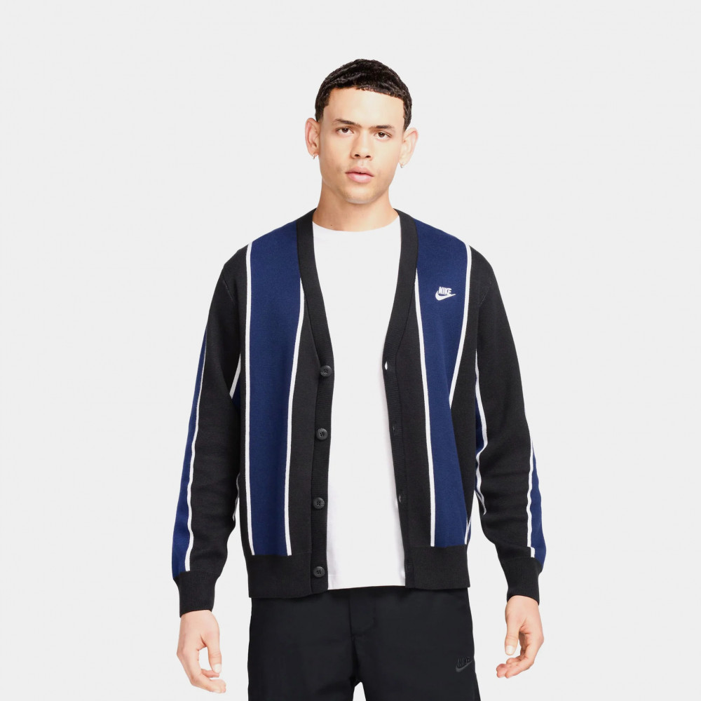 Мужская толстовка Nike M Nk Club Fairway Stripe Swtr HM4812-010