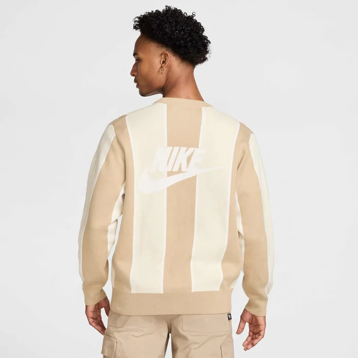 Мужская толстовка Nike M Nk Club Fairway Stripe Swtr HM4812-297