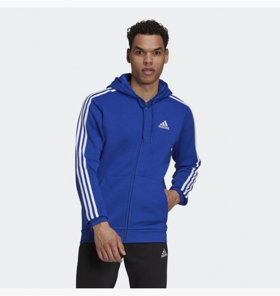 Толстовка Adidas Essentials Fleece 3-Stripes Full-Zip H12181