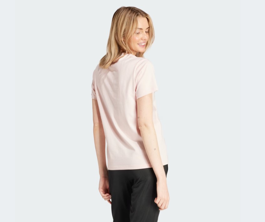 Футболка жіноча Adidas Pink Collegiate Graphic Tee IZ1158 IY9080