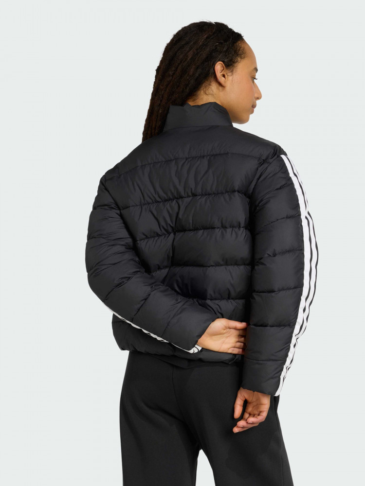 Жіноча чорна куртка Adidas Essentials Climawarm 3-Stripes JM8421