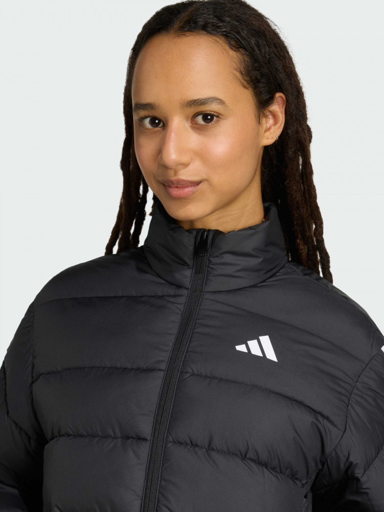 Жіноча чорна куртка Adidas Essentials Climawarm 3-Stripes JM8421_image_5