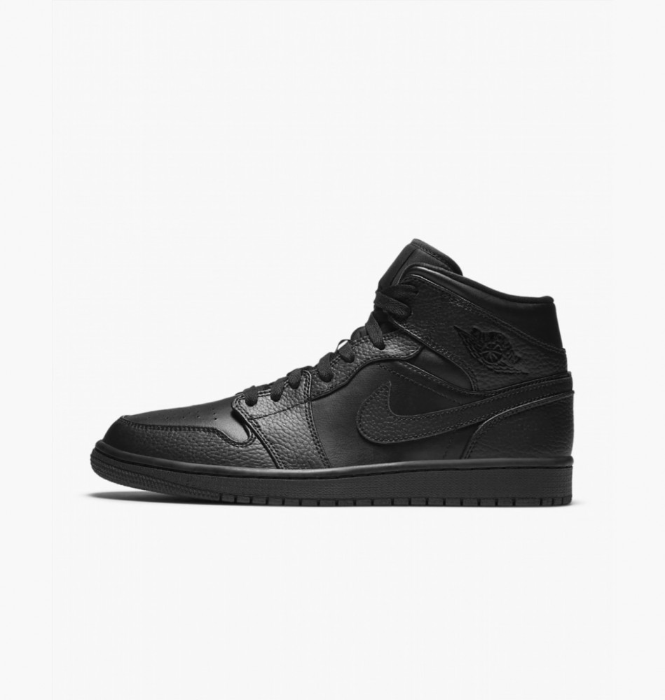 Кросівки чоловічі Air Jordan 1 Mid Triple 554724-091
