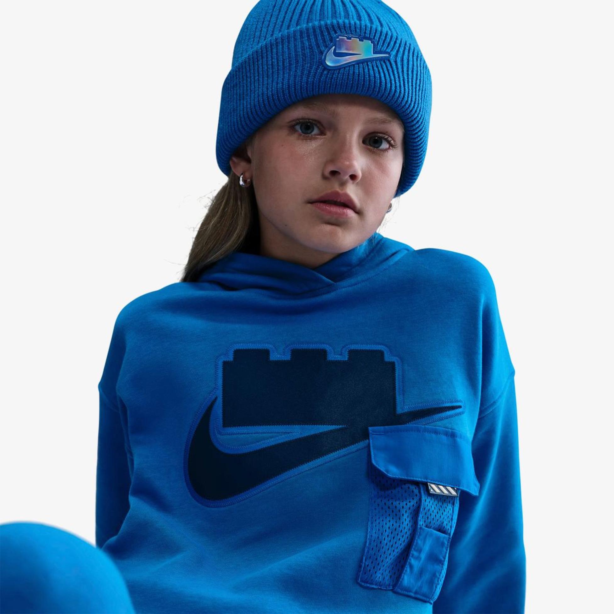 Дитяча толстовка NIKE X LEGO COLLECTION HOODIE HV6732-470