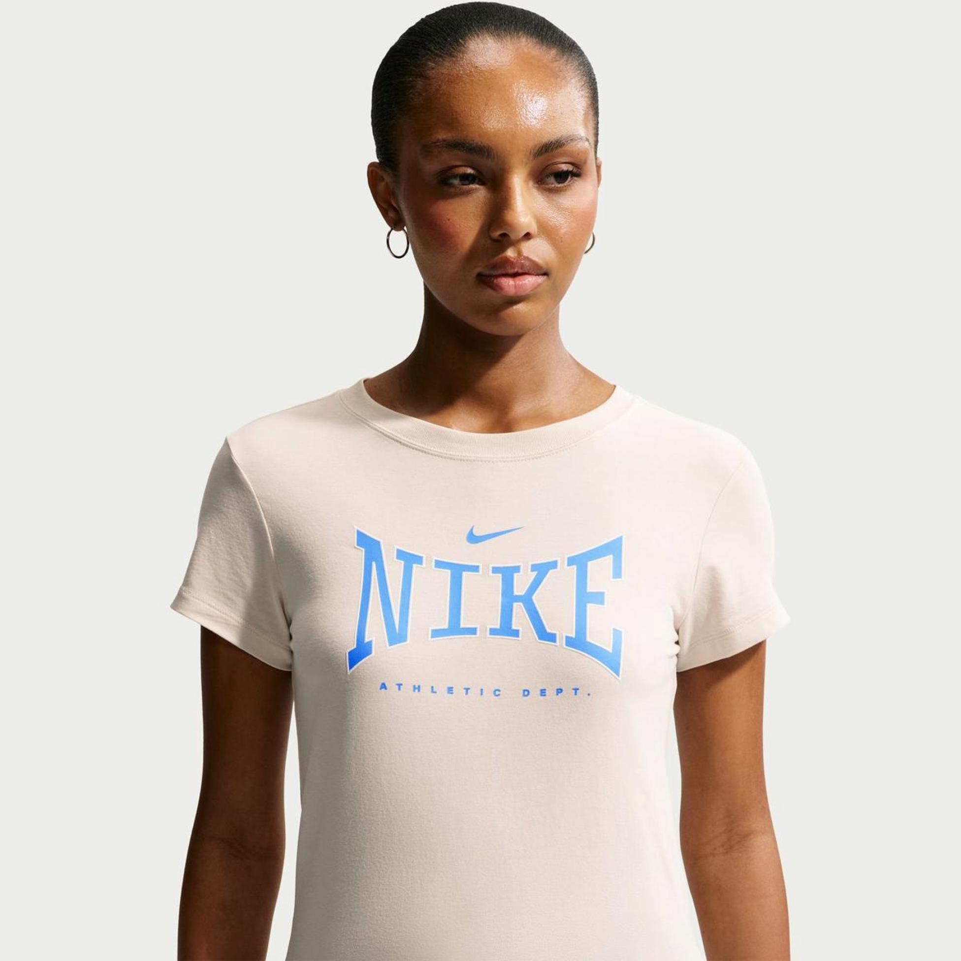 Жіноча футболка NIKE W NSW MOD CROP ATH LEAGUE TEE IR8967-104