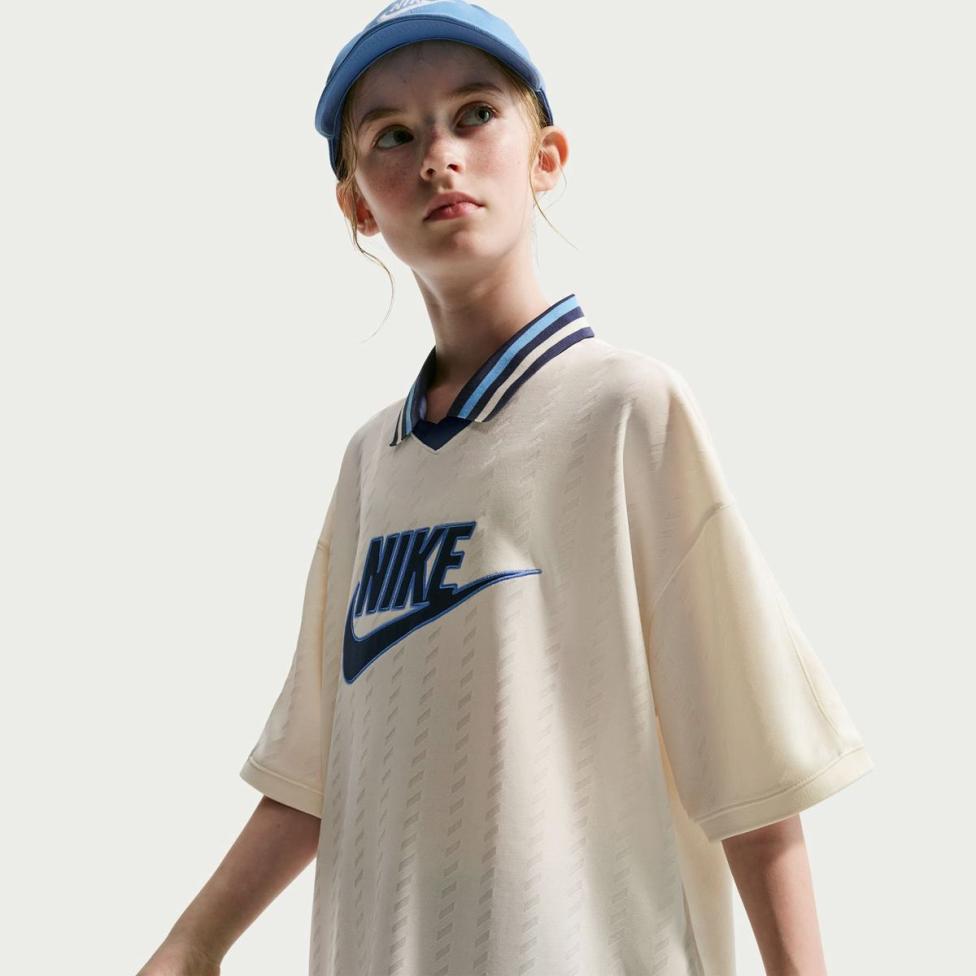 Дитяча футболка NIKE K NSW CLN JERSEY SS TOP IQ0435-047_image_3