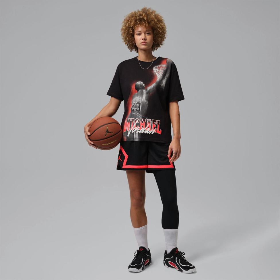 Жіноча футболка NIKE W J SPT DF SS GFX TEE HTG IO8722-010_image_5