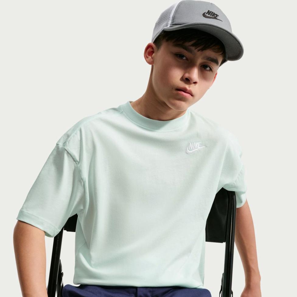 Дитяча футболка NIKE K NSW TEE OS EMB FUTURA LBR IR5998-394_image_3