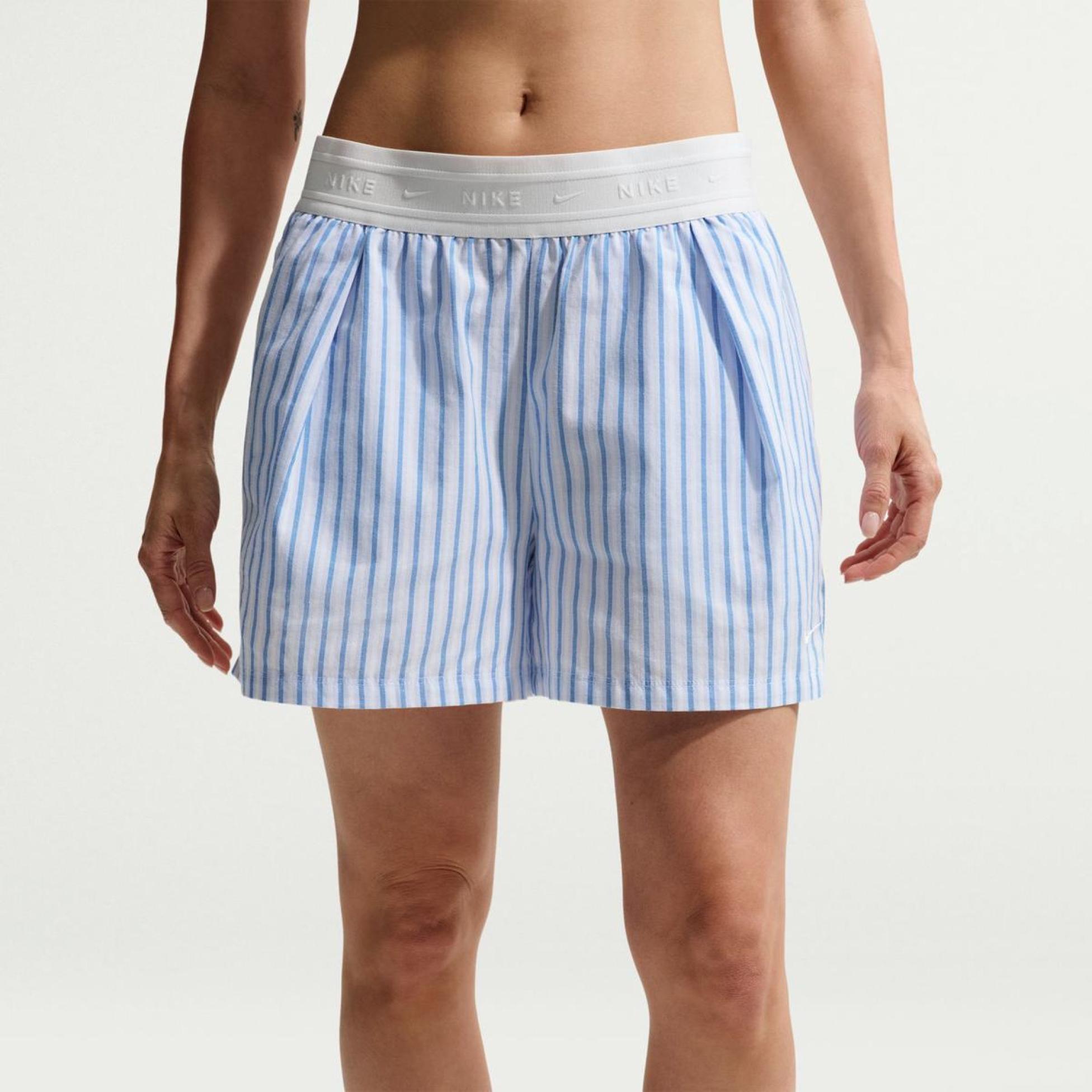 Жіночі шорти NIKE W NSW OFFLN WVN PPLN STRP SHRT II4230-435