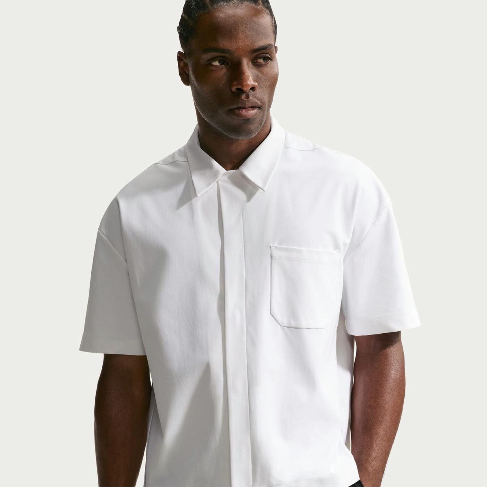 Чоловіча футболка NIKE M NK DF UV 24.7 PS SS BUTTN UP IF2734-100