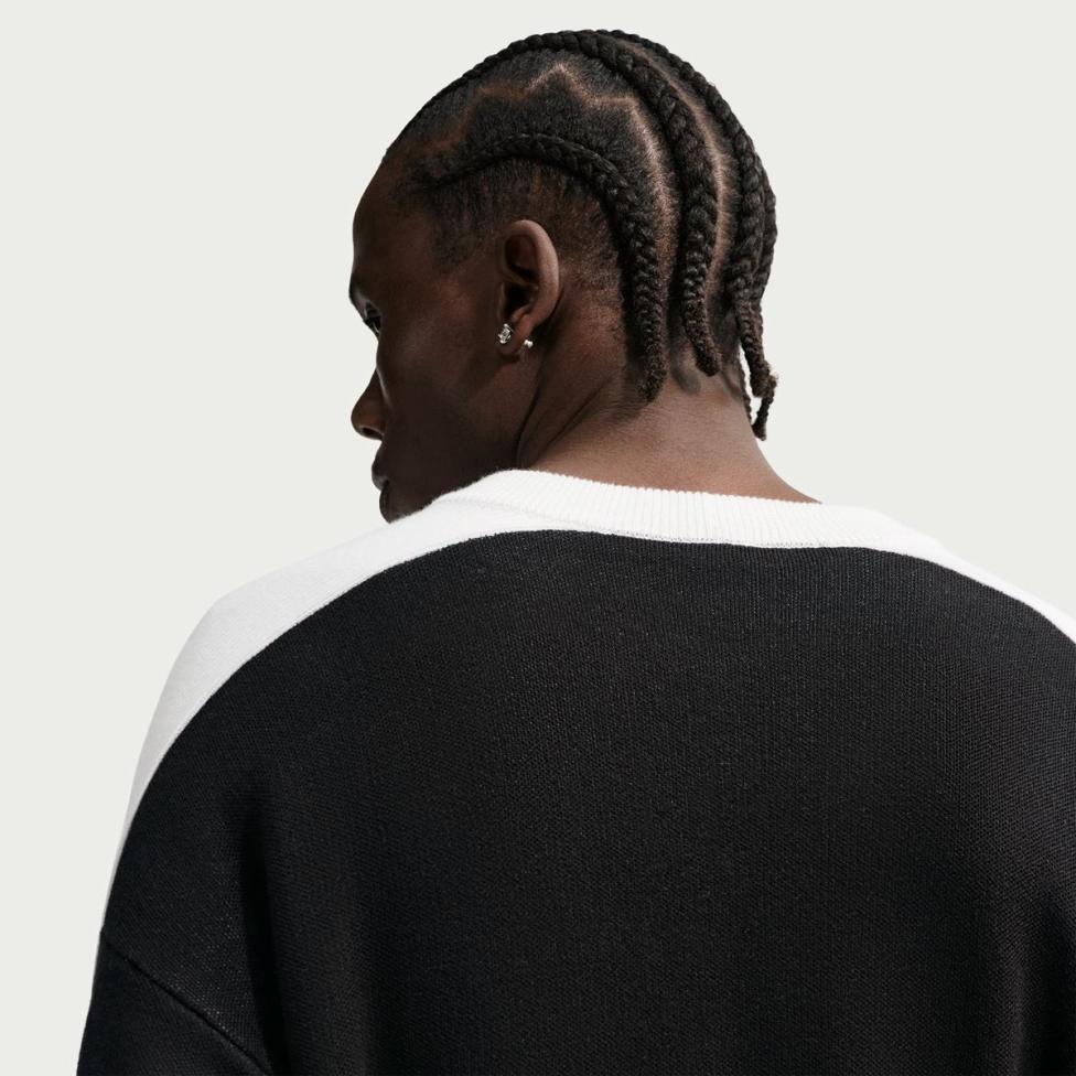 Чоловічий лонгслів NIKE M NK CLUB SWEATER JERSEY II1196-010