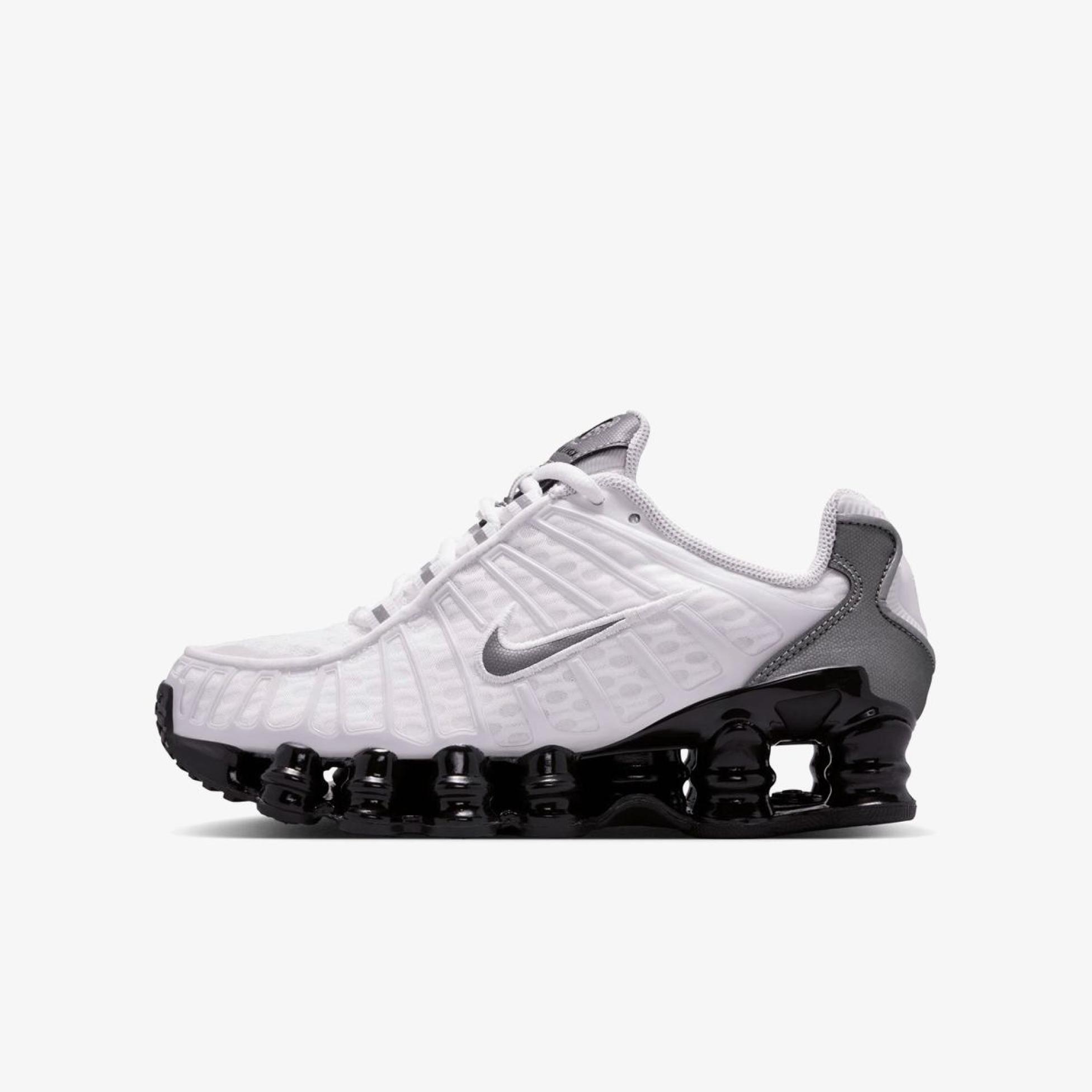 Дитячі кросівки NIKE SHOX TL METALLIC COOL GREY / BLACK (GS) IR2003-100