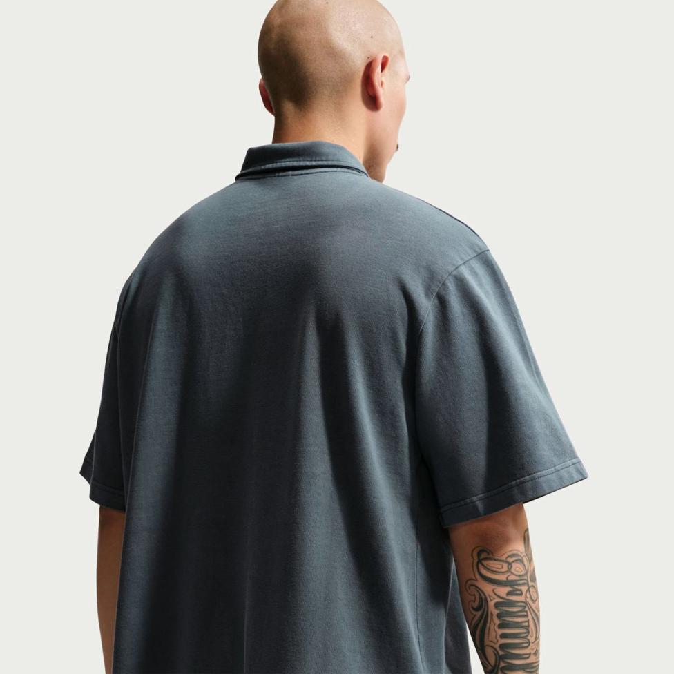 Чоловіче поло NIKE M NK CLUB JERSEY POLO WASHED IF0731-451