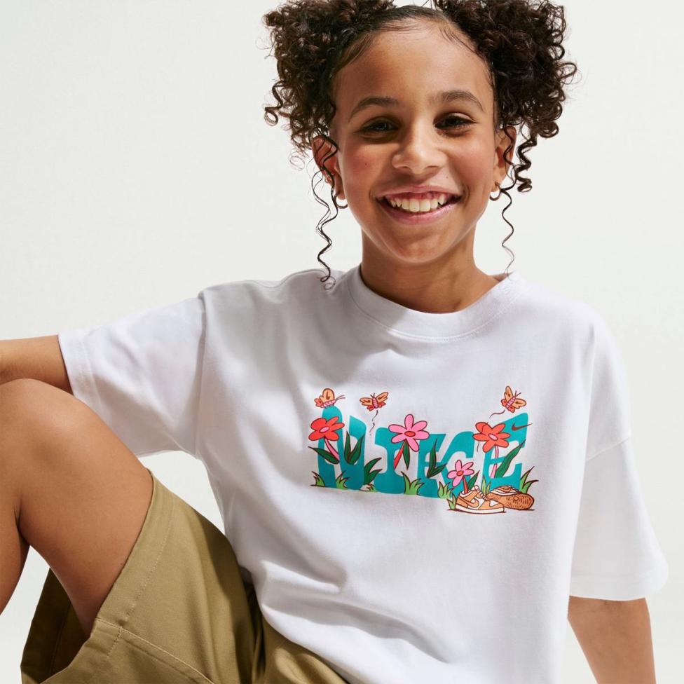 Дитяча футболка NIKE G NSW TEE OC BOXY CAMP II9803-100_image_3