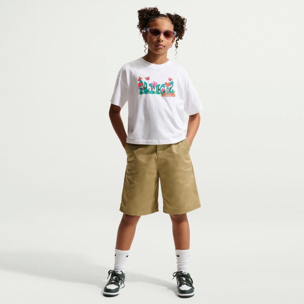 Дитяча футболка NIKE G NSW TEE OC BOXY CAMP II9803-100_image_4