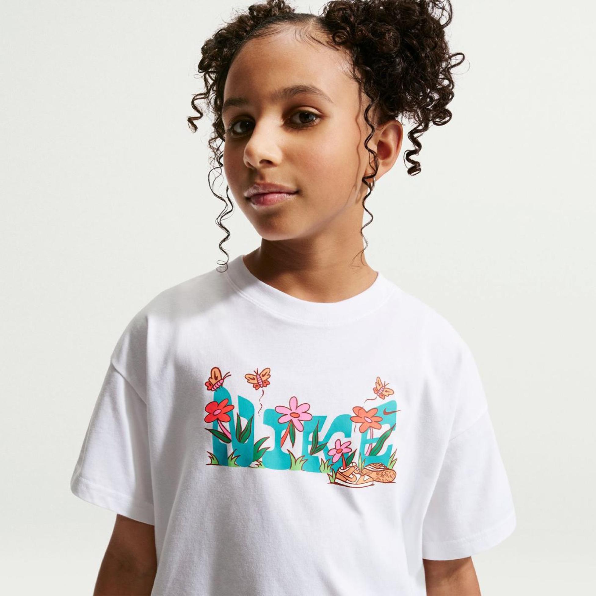 Дитяча футболка NIKE G NSW TEE OC BOXY CAMP II9803-100