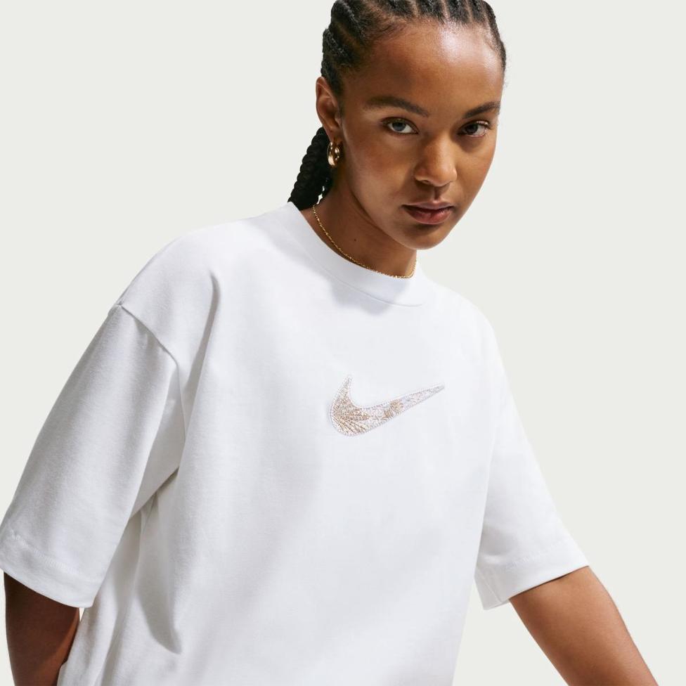 Жіноча футболка NIKE W NSW LUXE OS NOC TEE II6552-121_image_3