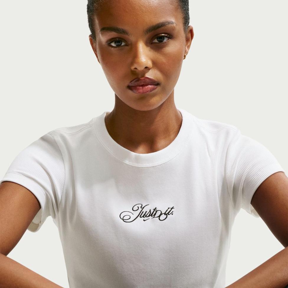 Жіноча футболка NIKE W NSW RIB MOD CRP JDI TEE IH7996-100_image_3