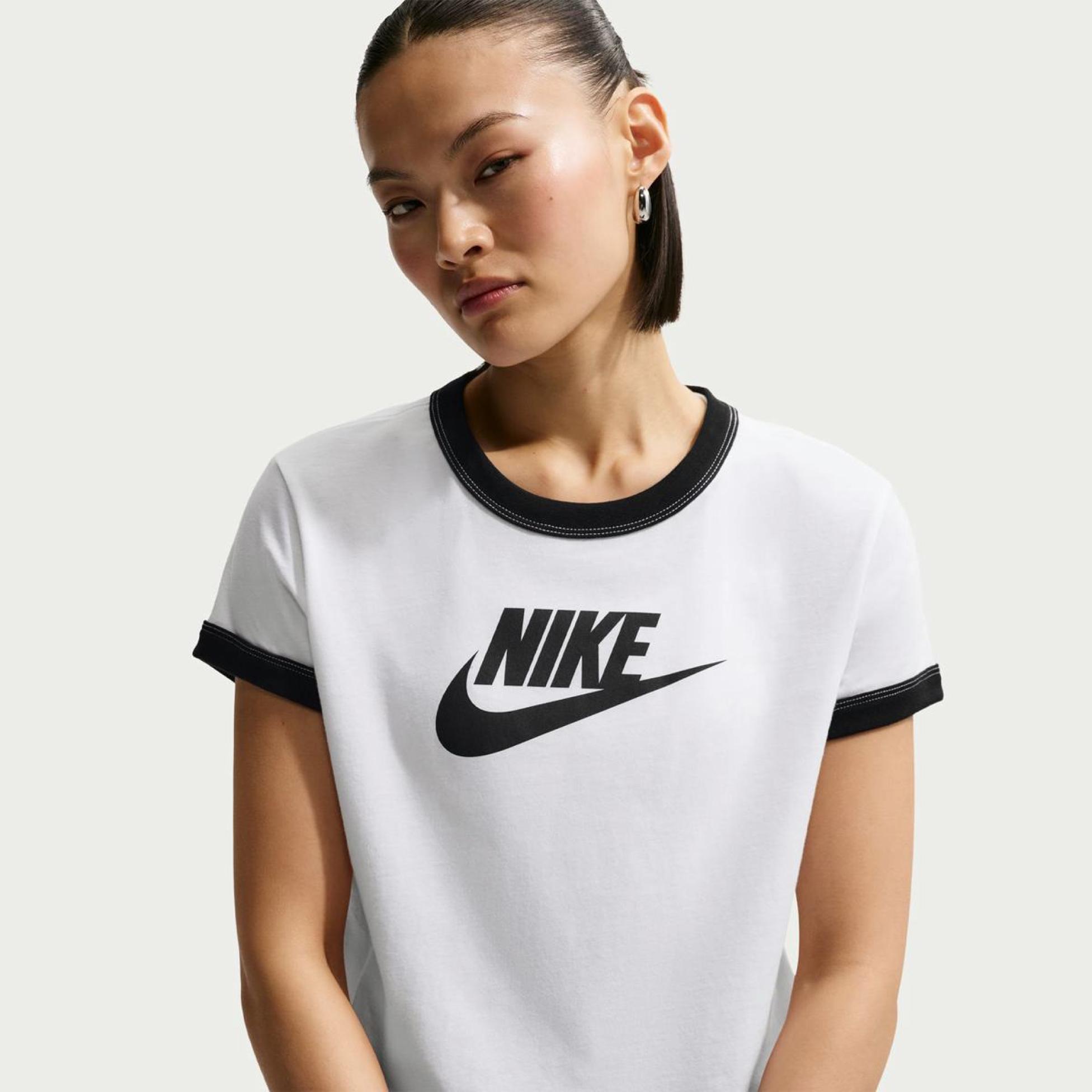 Жіноча футболка NIKE W NSW SS RINGER TEE VNTG RUN IF4072-100