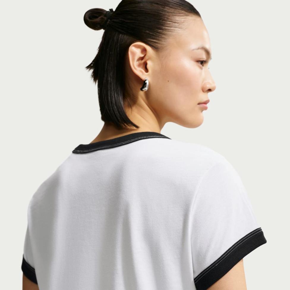 Жіноча футболка NIKE W NSW SS RINGER TEE VNTG RUN IF4072-100
