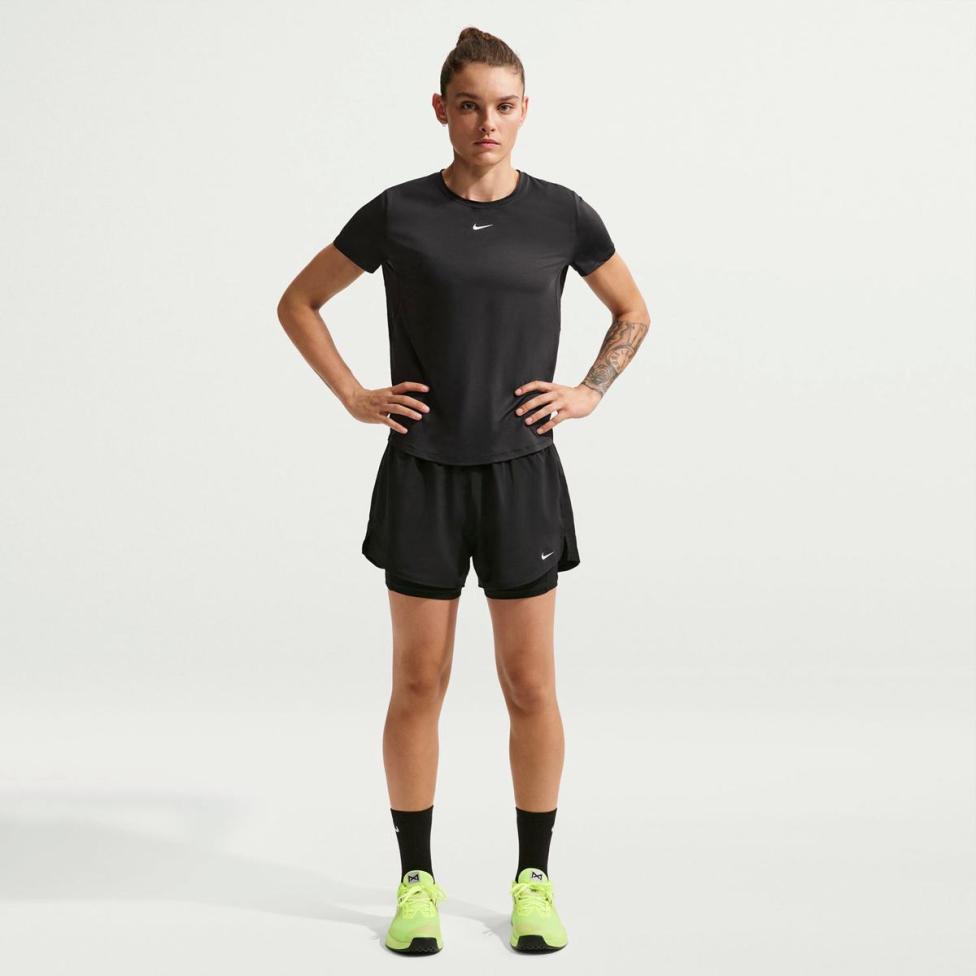 Женские шорты NIKE W NK ONE DF HR 3IN 2N1 SHORT DX6016-011_image_4