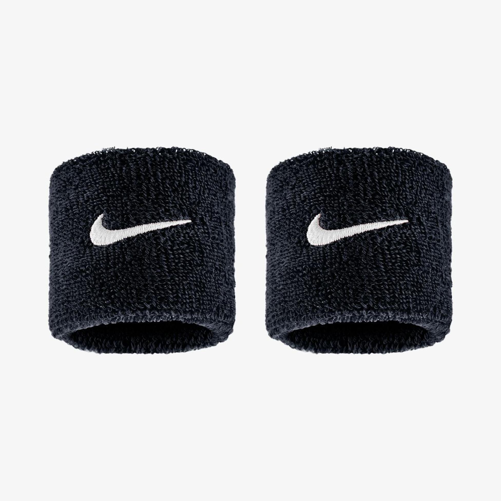 Напульсники NIKE SWOOSH CLASSIC WRISTBANDS 2PK BLACK/WHITE OSFM N.101.2405.010.OS
