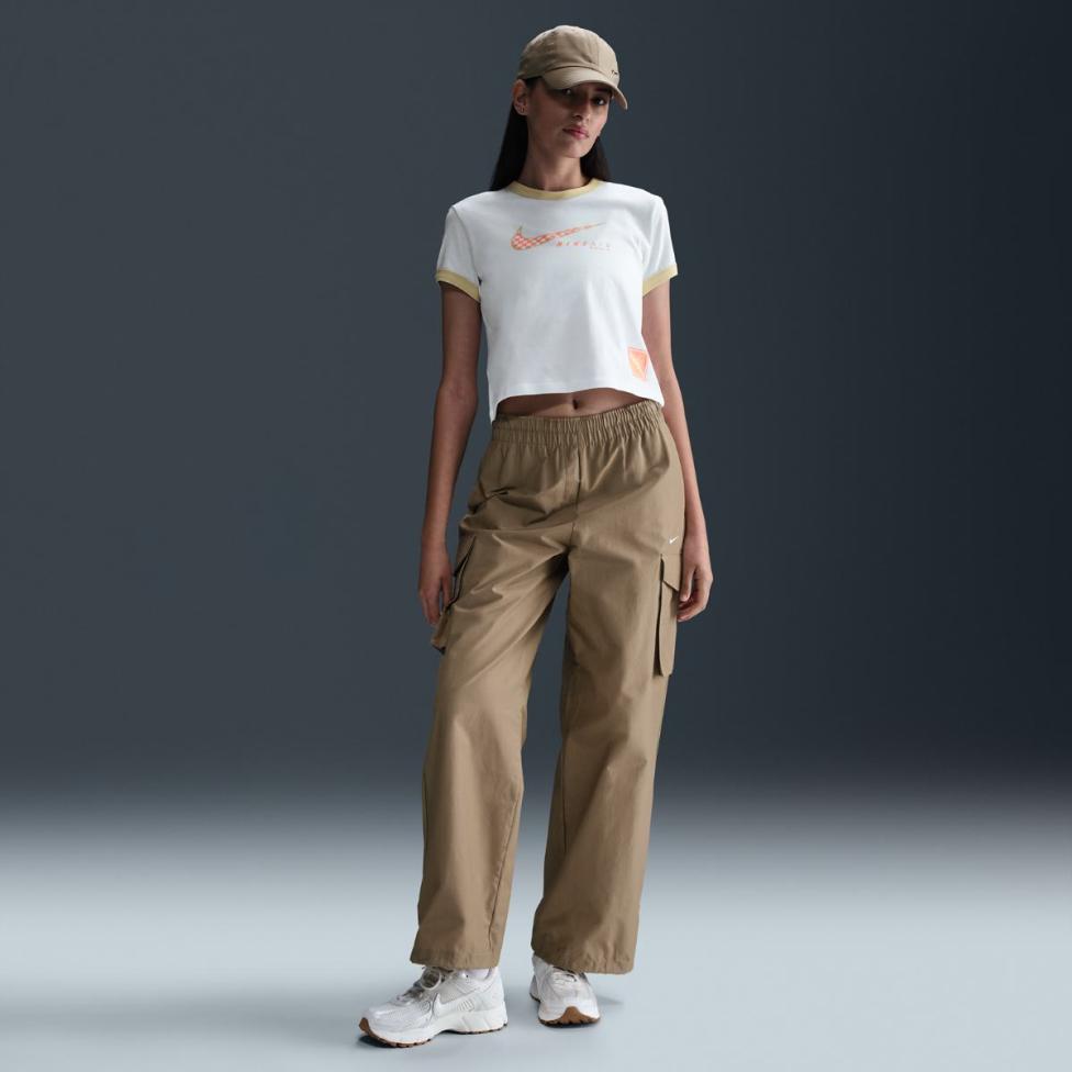 Жіноча футболка NIKE W NSW CLUB SS TEE MOTO RGR HQ1707-100_image_7