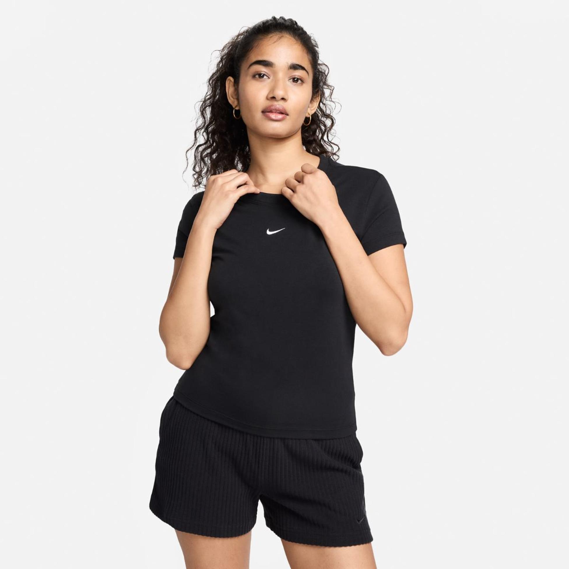 Жіноча футболка NIKE W NSW NK CHLL KNT MD CRP FV5508-010