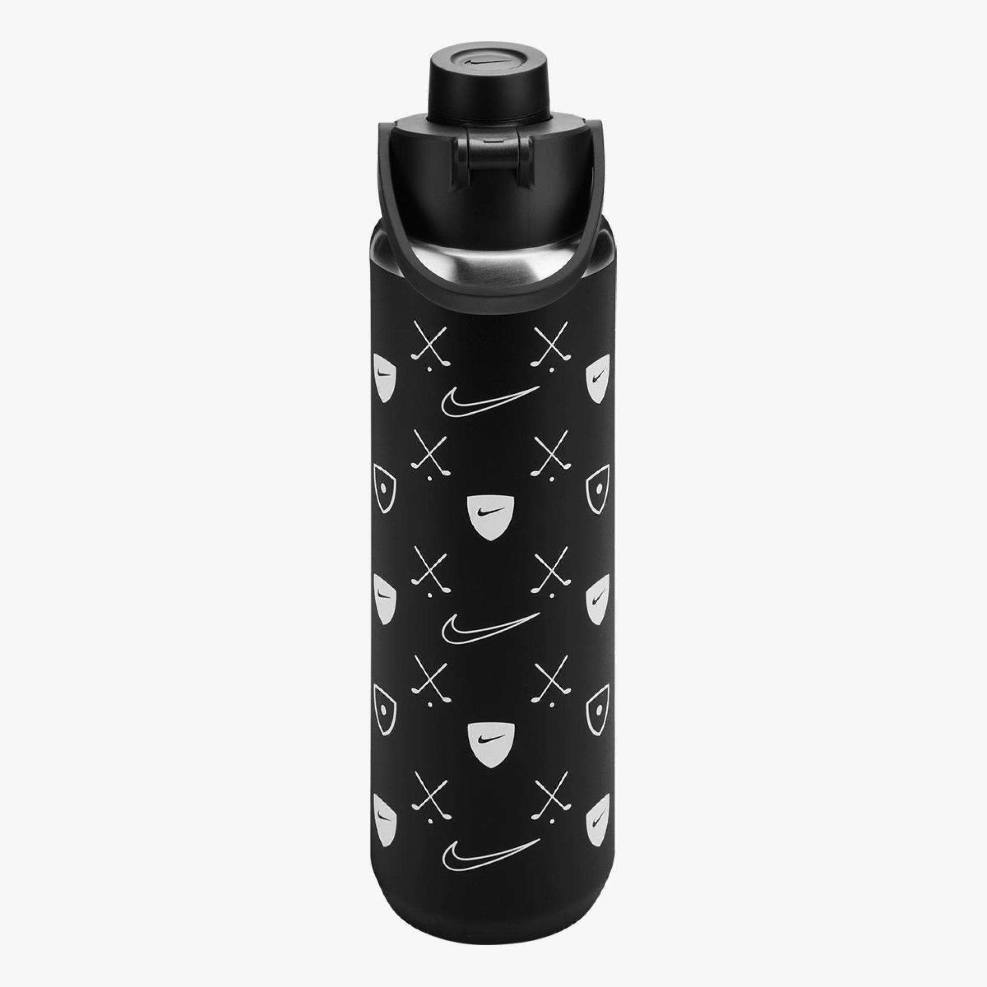Пляшка NIKE SS RECHARGE CHUG BOTTLE 24 OZ GRAPHIC RFSH BLACK/BLACK/WHITE 24OZ N.101.3805.091.24