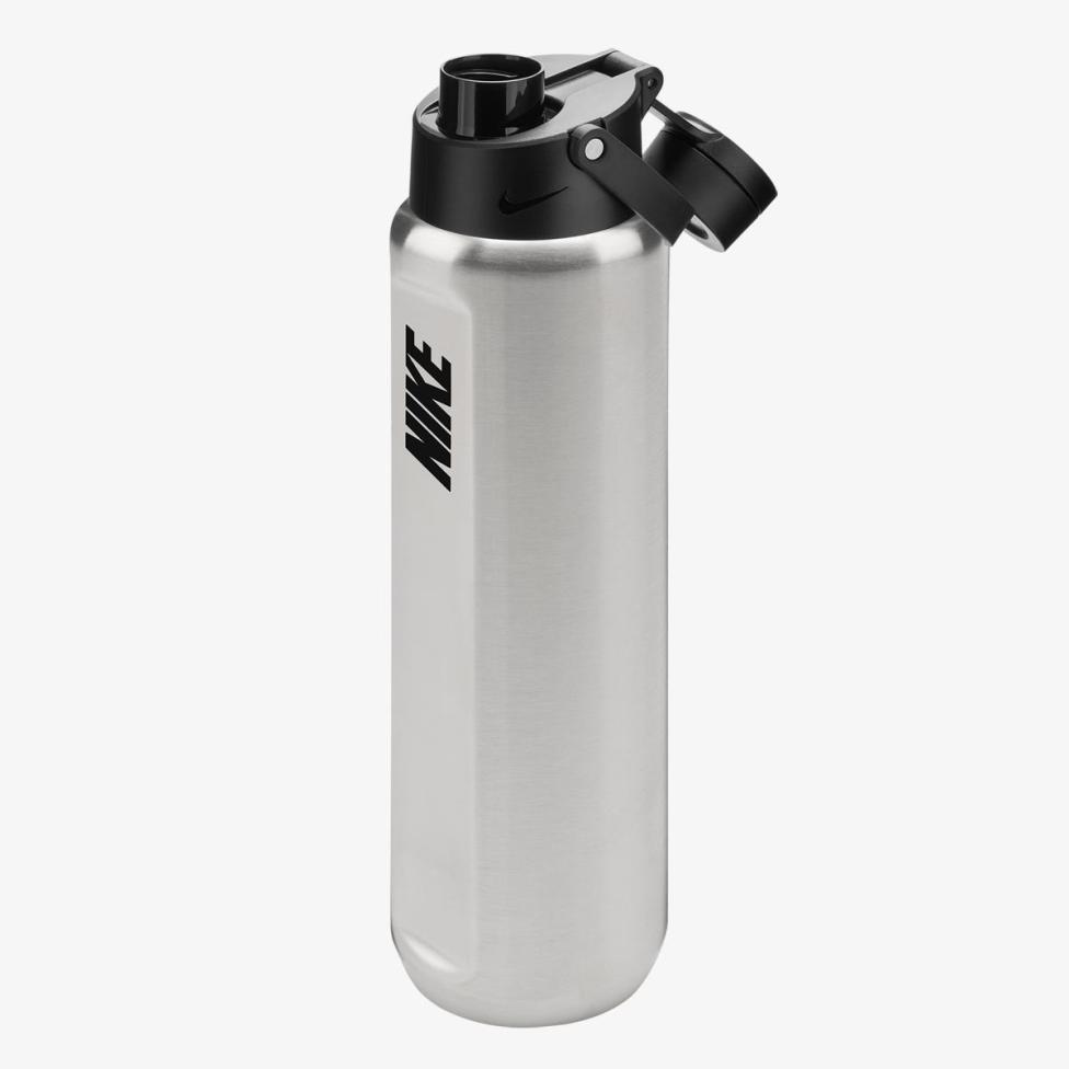 Пляшка NIKE SS RECHARGE CHUG BOTTLE 24 OZ RFSH BRUSHED STAINLESS STEEL/BLACK/BLACK 24OZ N.101.3799.953.24_image_3