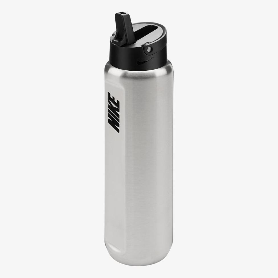 Пляшка NIKE SS RECHARGE STRAW BOTTLE 24 OZ RFSH BRUSHED STAINLESS STEEL/BLACK/BLACK 24OZ N.101.3795.953.24_image_3