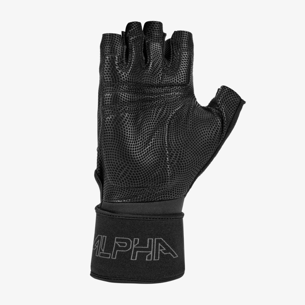 Рукавички для тренінгу NIKE U ALPHA ELITE TG BLACK/BLACK/WHITE S N.101.0672.091.SL