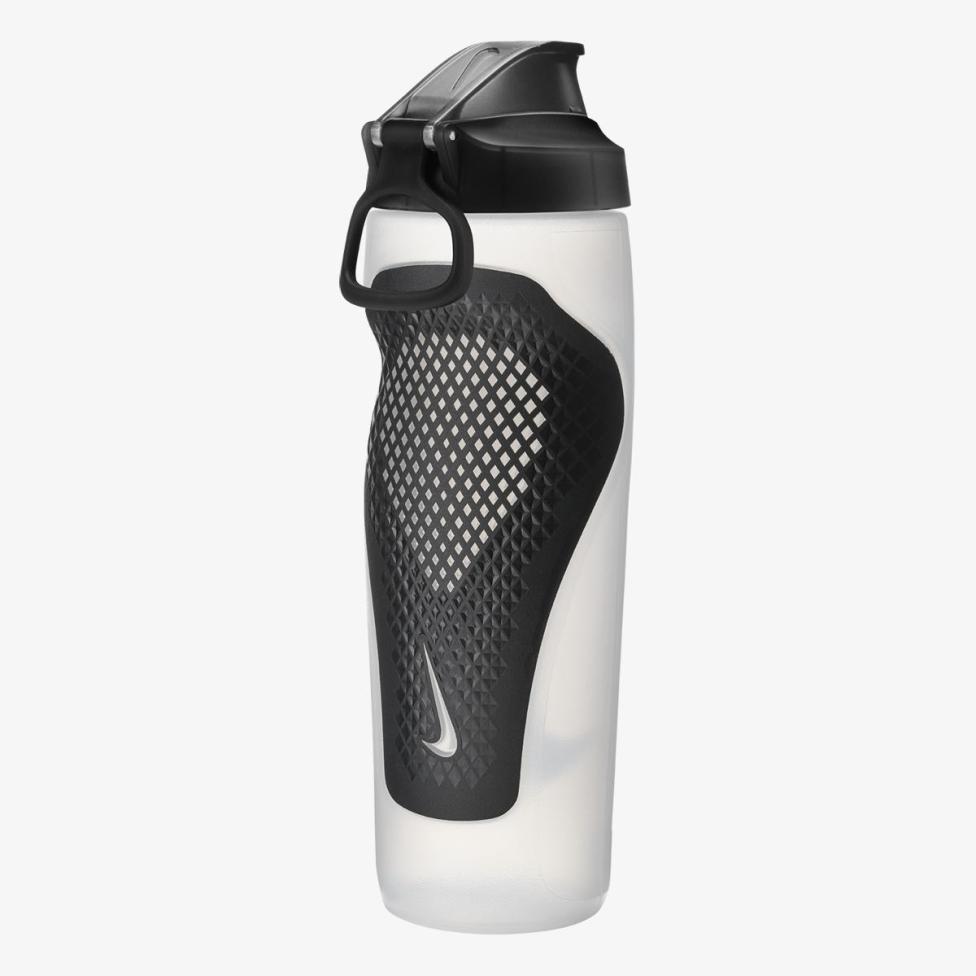 Пляшка NIKE REFUEL BOTTLE LOCKING LID 24 OZ NATURAL/BLACK/BLACK IRIDESCENT 24OZ N.100.7668.125.24
