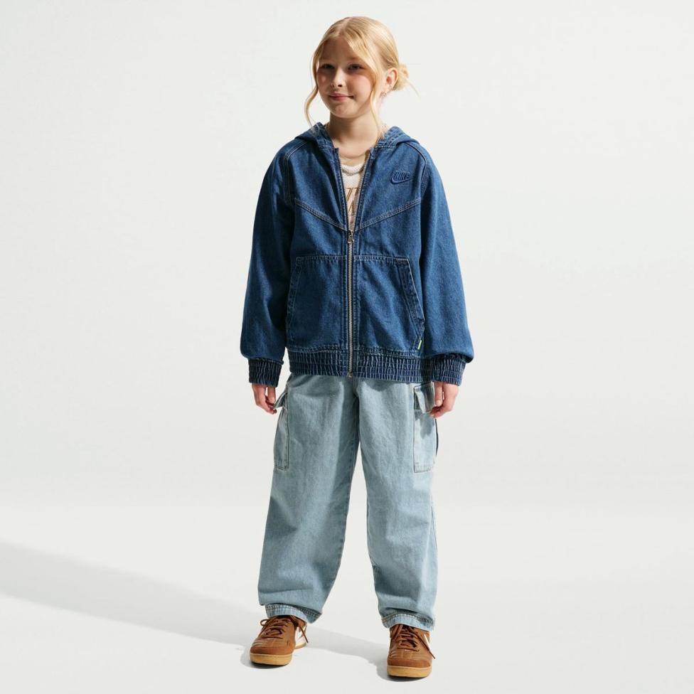 Дитяча толстовка NIKE K NSW WR DENIM FZ JACKET IF2306-435_image_6