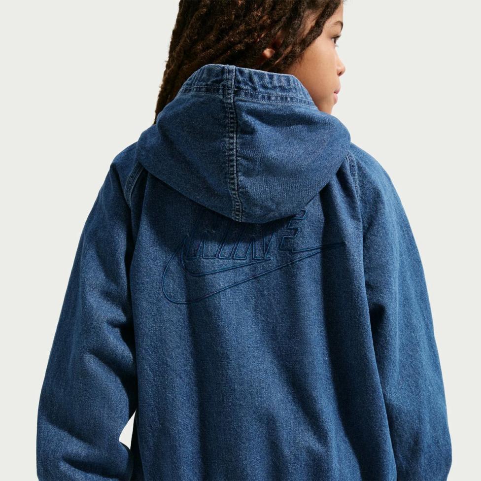 Дитяча толстовка NIKE K NSW WR DENIM FZ JACKET IF2306-435_image_5