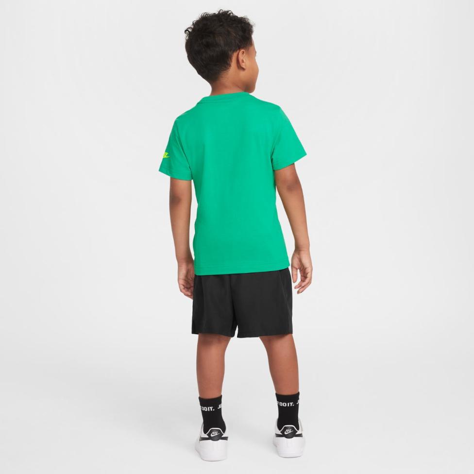 Дитячий набір: футболка, шорти NIKE NKB B NSW AYG W TAFFETA SHORT / NKB B NSW AYG W TAFFETA SHOR 86M991-023
