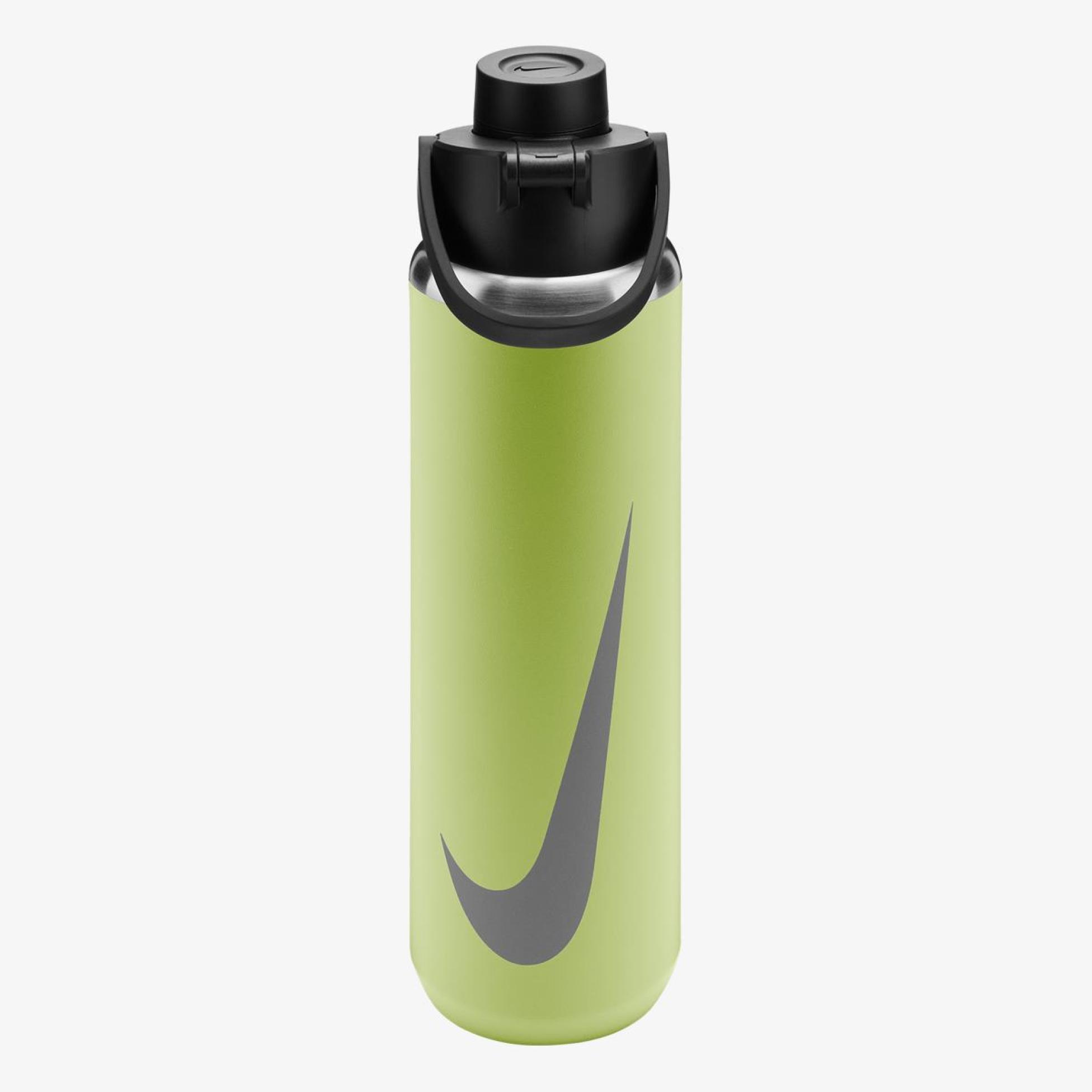 Пляшка NIKE SS RECHARGE CHUG BOTTLE 24 OZ RFSH LT LIQUID LIME/BLACK/LIGHT ARMY 24OZ N.101.3799.362.24