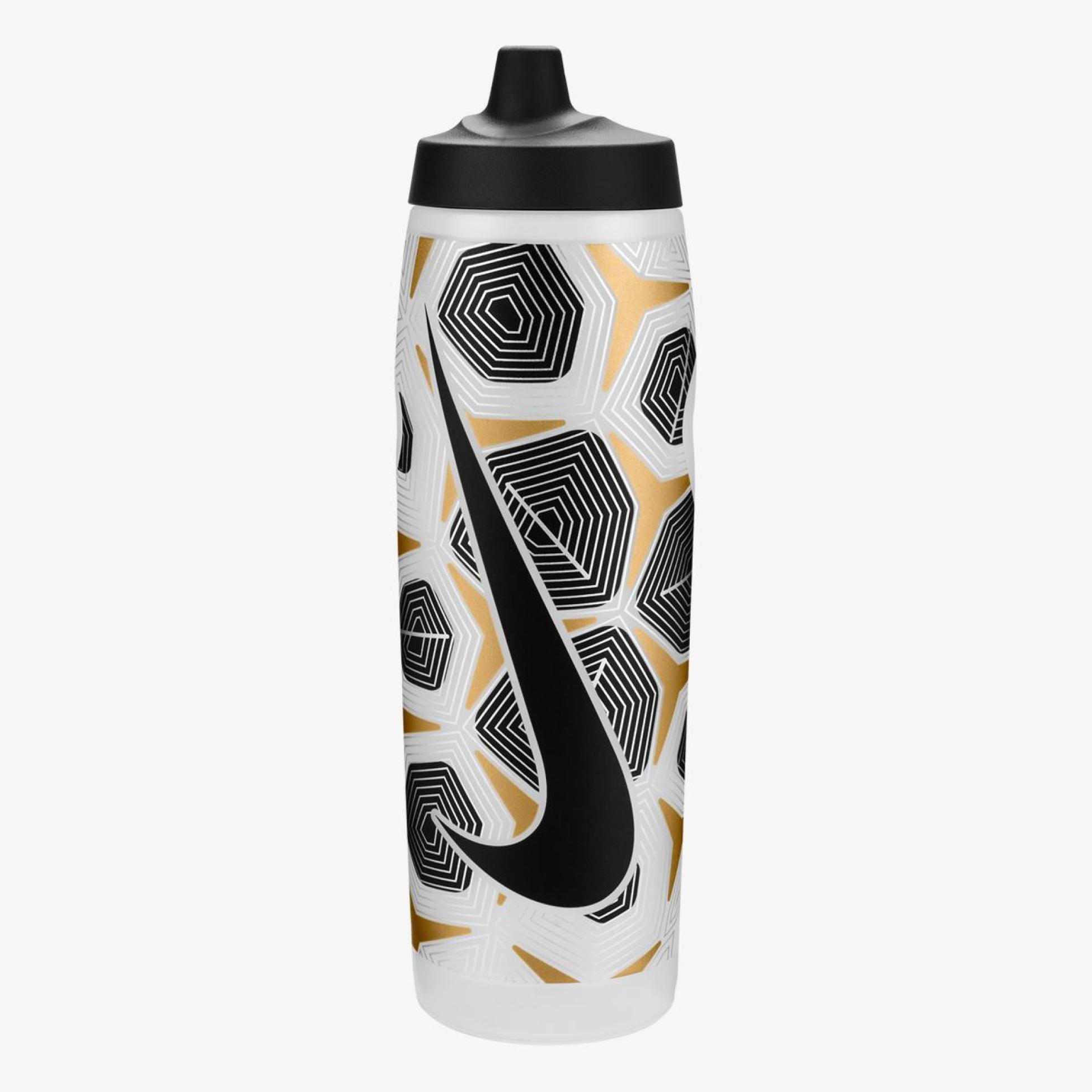 Пляшка NIKE REFUEL BOTTLE 32 OZ GRAPHIC CLEAR/BLACK/FLT GOLD/FLT SILVER/BLACK 32OZ N.100.9786.934.32