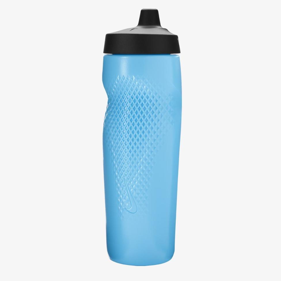 Пляшка NIKE REFUEL BOTTLE 24 OZ BALTIC BLUE/BLACK/WHITE 24OZ N.100.7666.422.24