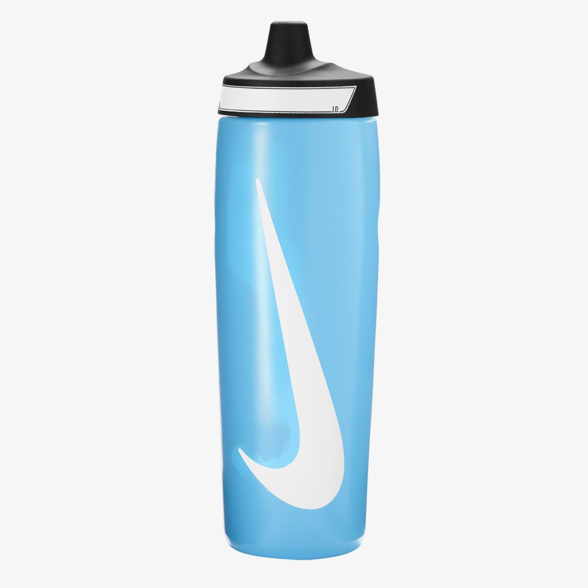 Пляшка NIKE REFUEL BOTTLE 24 OZ BALTIC BLUE/BLACK/WHITE 24OZ N.100.7666.422.24