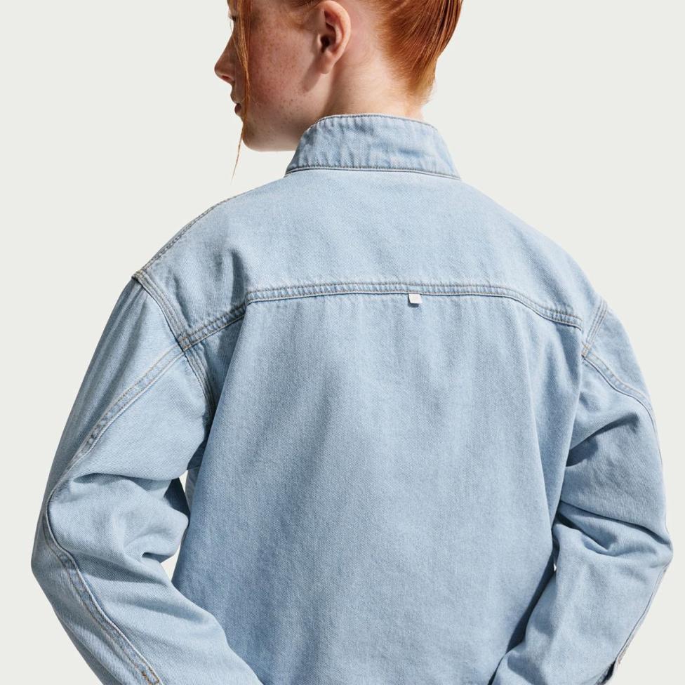 Жіноча толстовка NIKE G NSW WR DENIM JACKET IF2317-436