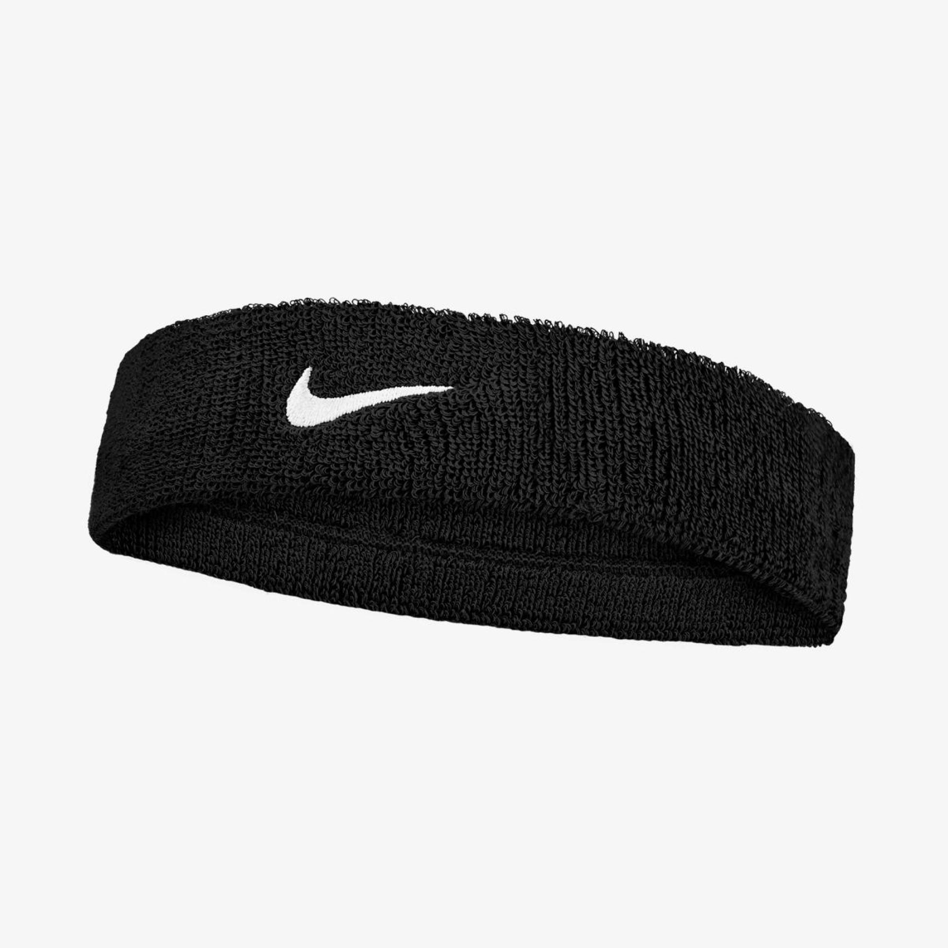 Пов'язка на голову NIKE SWOOSH CLASSIC HEADBAND BLACK/WHITE OSFM N.101.2407.010.OS